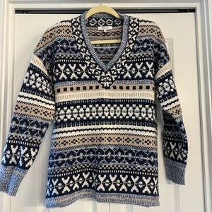 Madewell nordic style sweater